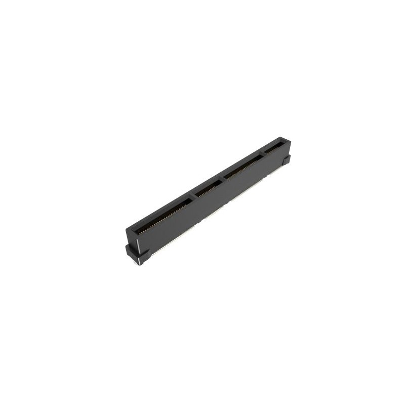 200 pcs - Amphenol Communications Solutions Vertical Edge Connector, 168-Contacts, 0.6mm Pitch, 2-Row