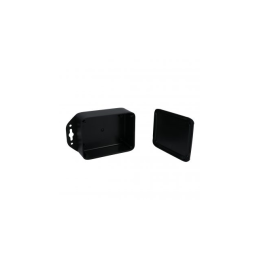 1 pcs : PW-12846-MB - Enclosure Plastic, ABS Black Cover Included 4.500' L x 3.380' W (114.30mm x 85.85mm) X 1.850' (46.99mm)