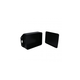 1 pcs : PW-12849-MB - Enclosure Plastic, ABS Black Cover Included 6.000' L x 4.380' W (152.40mm x 111.25mm) X 1.970' (50.04mm)