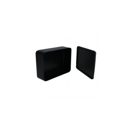 1 pcs : PW-12849 - Enclosure Plastic, ABS Black Cover Included 6.000' L x 4.380' W (152.40mm x 111.25mm) X 1.970' (50.04mm)