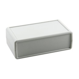 1 pcs : BOX1-P14-GY - Enclosure Plastic, ABS Gray Hand Held, Cover Included 4.130' L x 2.360' W (104.90mm x 59.94mm) X 1.380' (3
