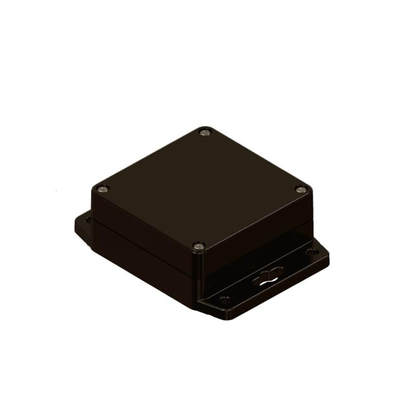 1 pcs : RBF33P06B08B - Enclosure Plastic, Polycarbonate Black Cover Included 3.230' L x 3.150' W (82.04mm x 80.01mm) X 1.380' (3