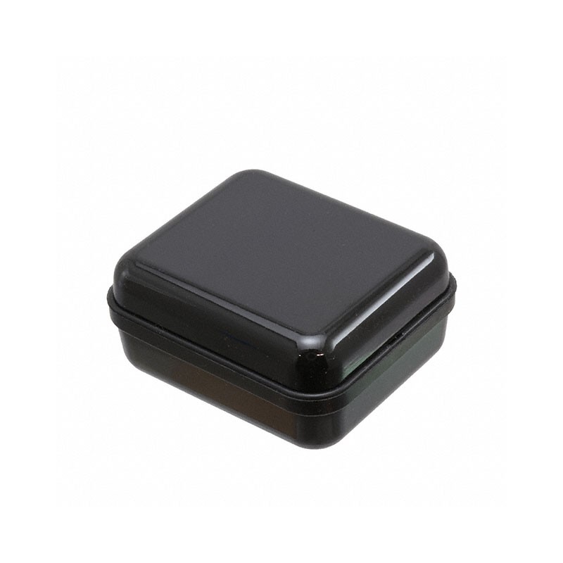 1 pcs : CX27ABKABK - Enclosure Plastic, Polycarbonate Black Hand Held, Cover Included 1.680' L x 1.450' W (42.67mm x 36.83mm) X 