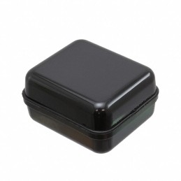 1 pcs : CX28ABKABK - Enclosure Plastic, Polycarbonate Black Hand Held, Cover Included 1.680' L x 1.450' W (42.67mm x 36.83mm) X 