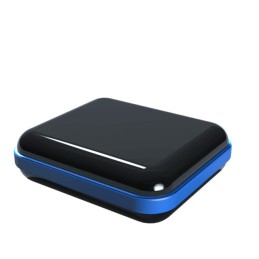 1 pcs : CX20ABKABL - Enclosure Plastic, Polycarbonate Black, Blue Hand Held, Cover Included 1.680' L x 1.450' W (42.67mm x 36.83