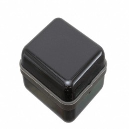 1 pcs : CX27ABKAGM - Enclosure Plastic, Polycarbonate Black, Gunmetal Hand Held, Cover Included 1.680' L x 1.450' W (42.67mm x 3