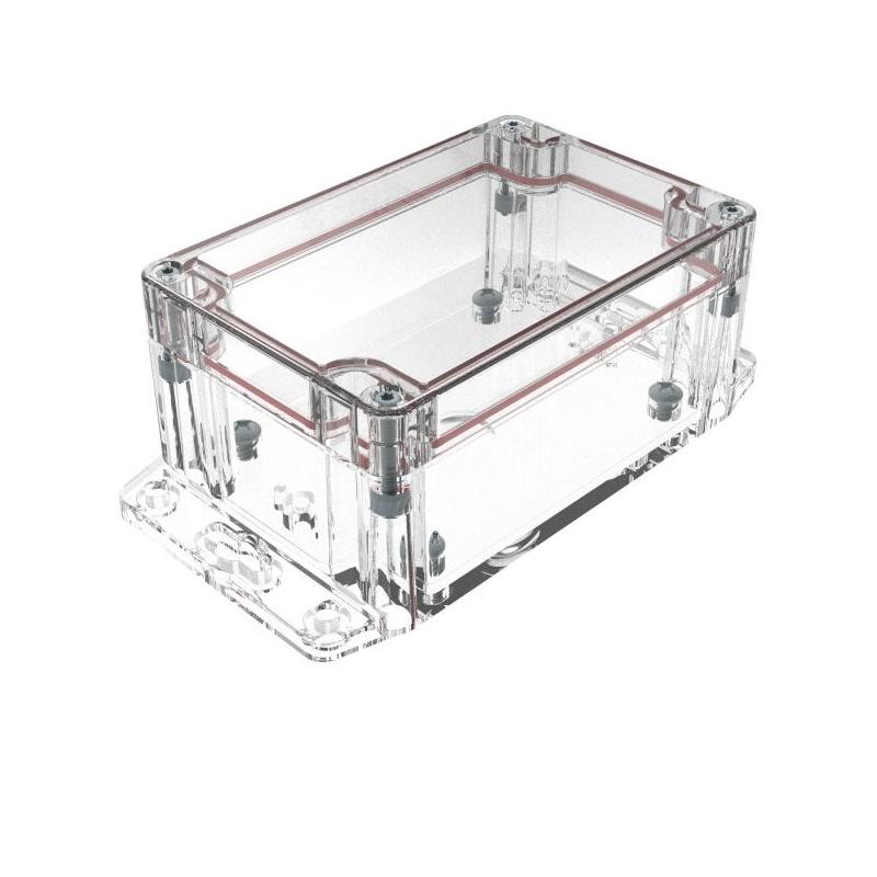 1 pcs : RBF53P06C16C - Enclosure Plastic, Polycarbonate Clear Cover Included 4.720' L x 3.150' W (119.89mm x 80.01mm) X 2.170' (