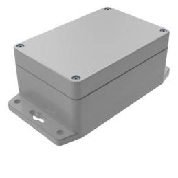 1 pcs : RBF53P06G16G - Enclosure Plastic, Polycarbonate Gray Cover Included 4.720' L x 3.150' W (119.89mm x 80.01mm) X 2.170' (5