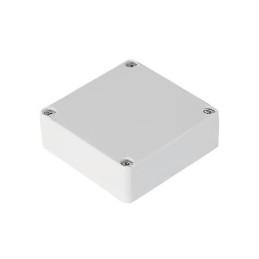 1 pcs : 1551WTGY - Enclosure Polycarbonate (PC) Gray Hand Held, Cover Included 2.360' L x 2.360' W (59.94mm x 59.94mm) X 0.870' 