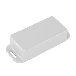1 pcs : 1551WKFLGY - Enclosure Polycarbonate (PC) Gray Hand Held, Cover Included 3.150' L x 1.570' W (80.01mm x 39.88mm) X 0.870
