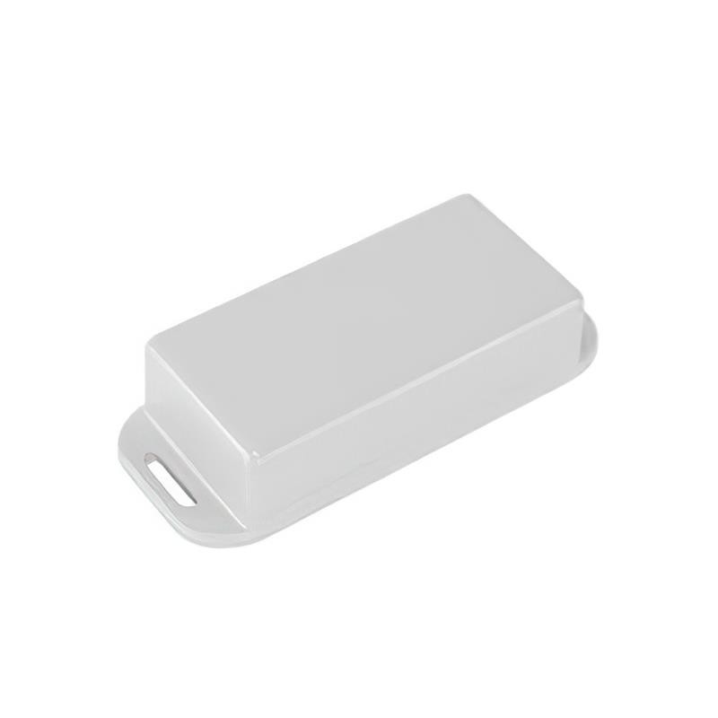 1 pcs : 1551WKFLGY - Enclosure Polycarbonate (PC) Gray Hand Held, Cover Included 3.150' L x 1.570' W (80.01mm x 39.88mm) X 0.870