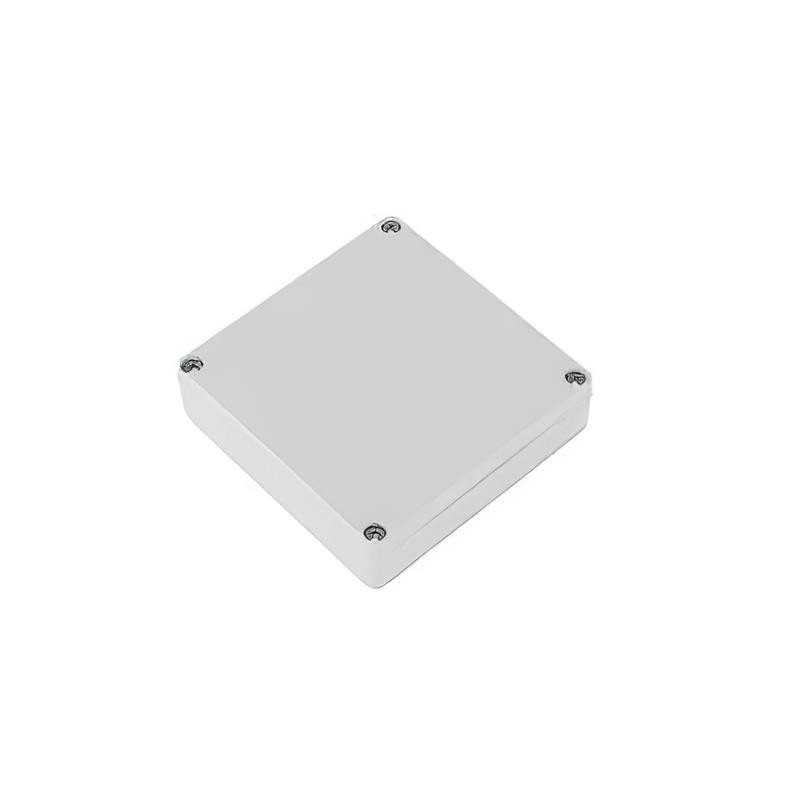 1 pcs : 1551WXGY - Enclosure Polycarbonate (PC) Gray Hand Held, Cover Included 3.150' L x 3.150' W (80.01mm x 80.01mm) X 0.940' 