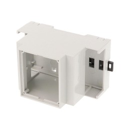 1 pcs : 1597DIN3MH53 - Enclosure Polycarbonate (PC) Light Gray Cover Included 3.550' L x 2.090' W (90.17mm x 53.09mm) X 1.850' (