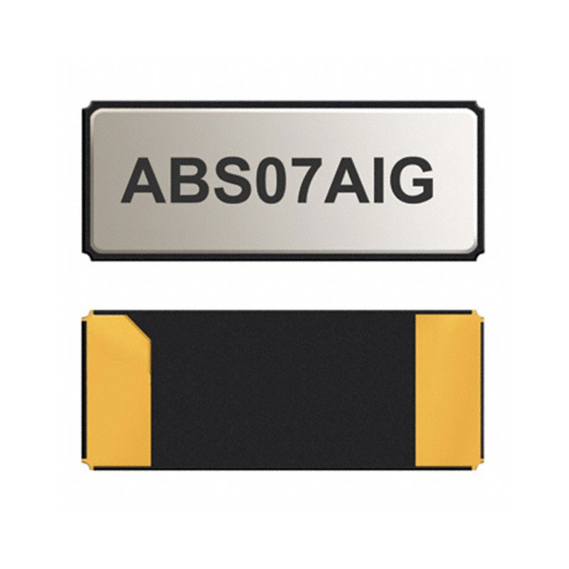 1 pcs : ABS07AIG-32.768KHZ-6-1-T - CRYSTAL 32.7680KHZ 6PF SMD