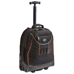 1 pcs - GT Line Fabric Wheeled Bag with Shoulder Strap 340mm x 150mm x 440mm