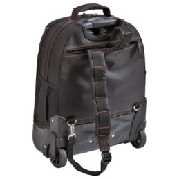 1 pcs - GT Line Fabric Wheeled Bag with Shoulder Strap 340mm x 150mm x 440mm