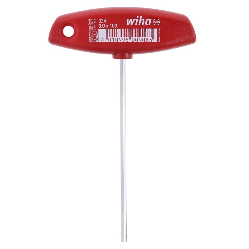 1 pcs - Wiha T Shape Metric Hex Key, 3mm