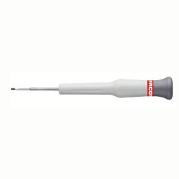 1 pcs - Facom Slotted Precision Screwdriver, 3.5 mm Tip, 75 mm Blade, 160 mm Overall