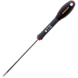 1 pcs - Stanley Slotted Screwdriver, 3 mm Tip, 100 mm Blade