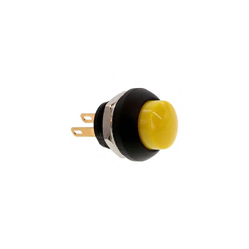50 pcs - TE Connectivity PB6 Series Push Button Switch, (On)-Off, Panel Mount, SPST - NO, 50 V dc, 125V ac, IP68