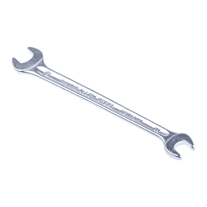 1 pcs - STAHLWILLE Double Ended Open Spanner, 8mm, Metric, Double Ended, 140 mm Overall