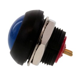 50 pcs - TE Connectivity PB6 Series Push Button Switch, (On)-Off, Panel Mount, SPST - NO, 50 V dc, 125V ac, IP68