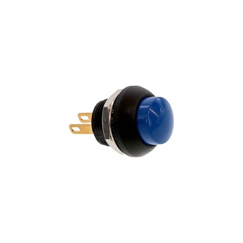 50 pcs - TE Connectivity PB6 Series Push Button Switch, (On)-Off, Panel Mount, SPST - NO, 50 V dc, 125V ac, IP68