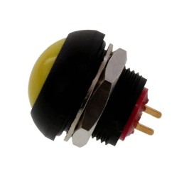 50 pcs - TE Connectivity PB6 Series Push Button Switch, (On)-Off, Panel Mount, SPST - NO, 50 V dc, 125V ac, IP68