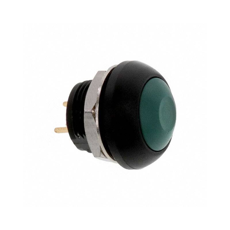 50 pcs - TE Connectivity PB6 Series Push Button Switch, (On)-Off, Panel Mount, SPST - NO, 50 V dc, 125V ac, IP68