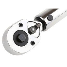 1 pcs - Bahco Click Torque Wrench, 20 - 100Nm, 3/8 in Drive, Square Drive - RS Calibrated