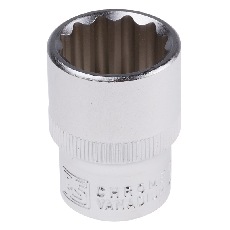 1 pcs - RS PRO 1/2 in Drive 20mm Standard Socket, 12 point