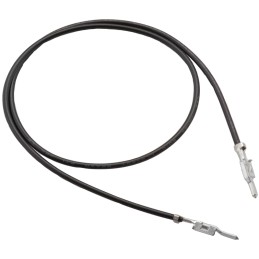 10 pcs - Wurth Elektronik Female WR-WTB to Male WR-WTB Crimped Wire, 150mm, 28AWG, Black