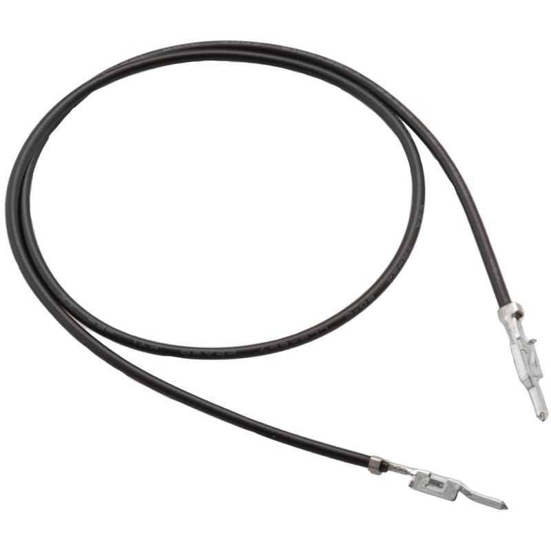 10 pcs - Wurth Elektronik Female WR-WTB to Male WR-WTB Crimped Wire, 150mm, 28AWG, Black