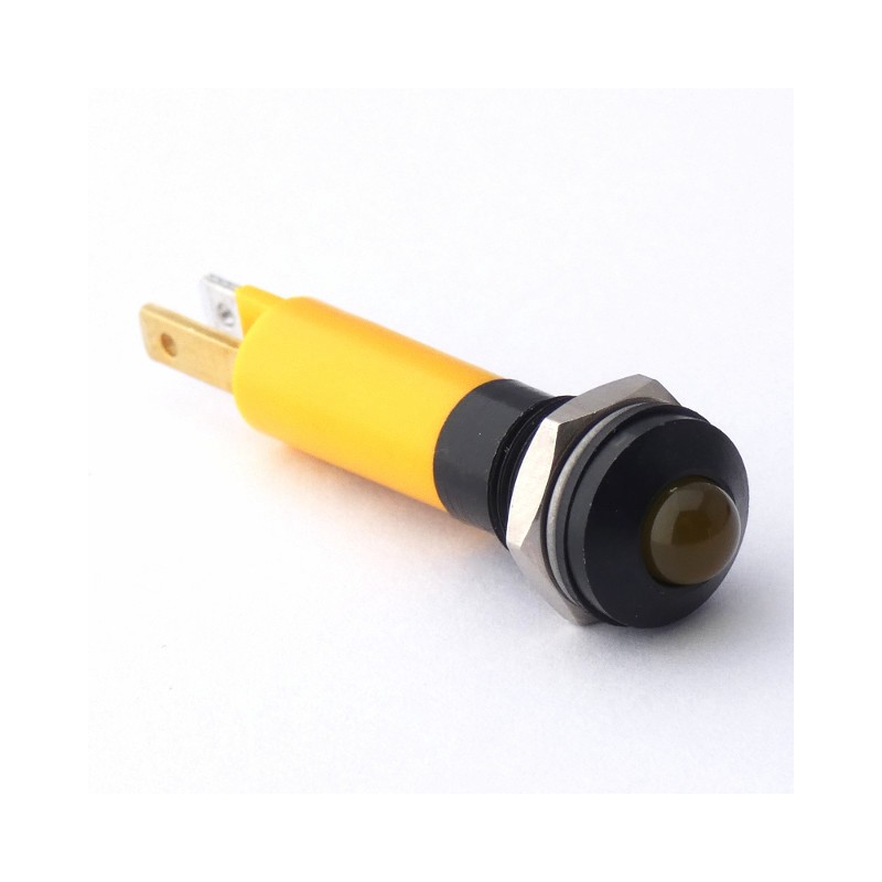 1 pcs - CML Innovative Technologies Panel Mount Indicator, 8mm Mounting Hole Size, Solder Tab Termination, IP67