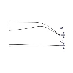 1 pcs - ideal-tek ESD Replaceable Tweezer