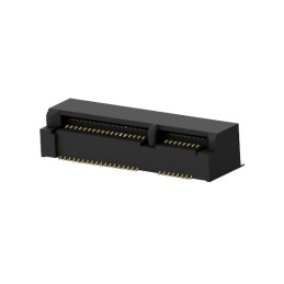 450 pcs - TE Connectivity Horizontal Edge Connector, 52-Contacts, 0.8mm Pitch, 2-Row