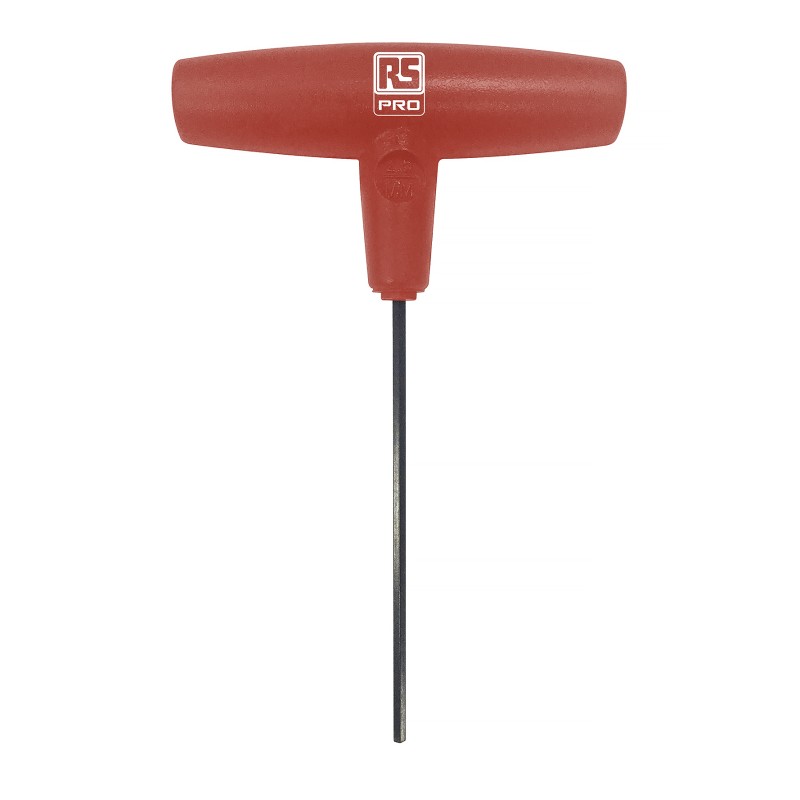 1 pcs - RS PRO T Shape Metric Hex Key, 5mm