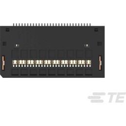 500 pcs - TE Connectivity Right Angle Female Edge Connector, Surface Mount, 56-Contacts, 0.6mm Pitch, 2-Row, Solder Termination