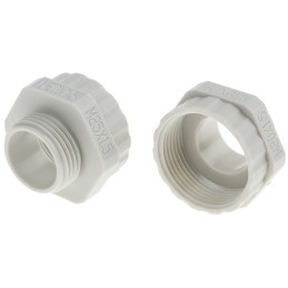 10 pcs - RS PRO Cable Gland Adaptor, M20 Exterior Thread, M25 Interior Thread, Nylon 66