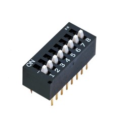 20 pcs - NIDEC COPAL ELECTRONICS GMBH Through Hole Slide Switch SPST 100 mA Slide