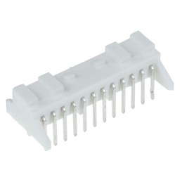 10 pcs - JST PA Series Right Angle Through Hole PCB Header, 12 Contact(s), 2.0mm Pitch, 1 Row(s), Shrouded