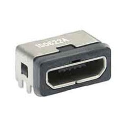 700 pcs - Molex Right Angle, SMT, Socket Type Micro B 2.0 IP67 USB Connector