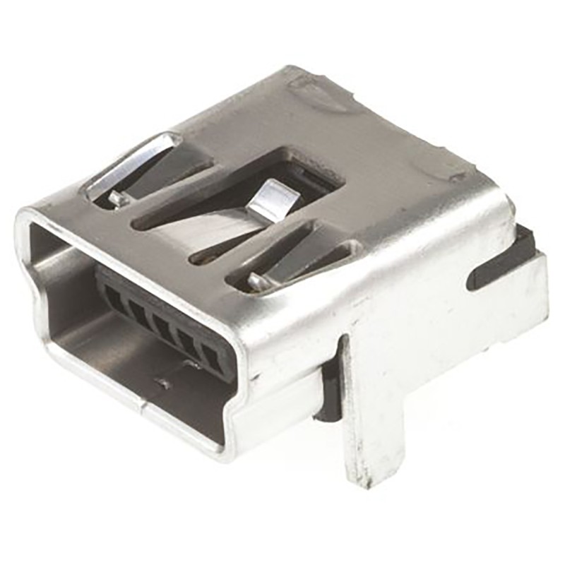 800 pcs - Molex Right Angle, SMT, Socket Type Mini 2.0 USB Connector