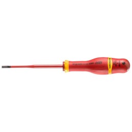 1 pcs - Facom Phillips Insulated Screwdriver, PH1 Tip, 100 mm Blade, VDE/1000V, 210 mm Overall
