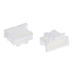 10 pcs - Molex, Pico-Clasp Female Connector Housing, 1mm Pitch, 6 Way, 1 Row