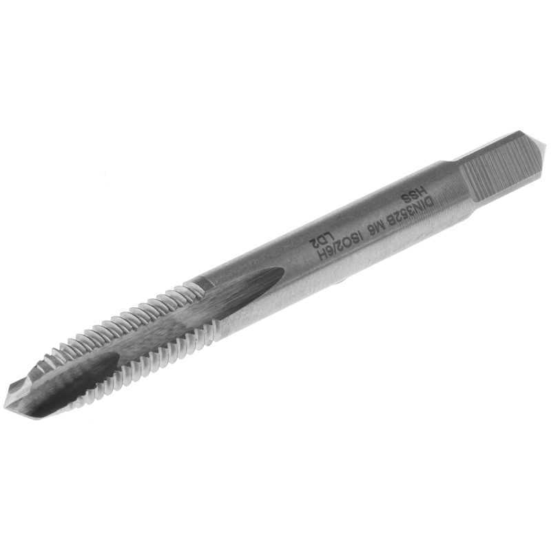 1 pcs - EVENTUS Threading Tap, M6 Thread, 1.0mm Pitch, Metric Standard