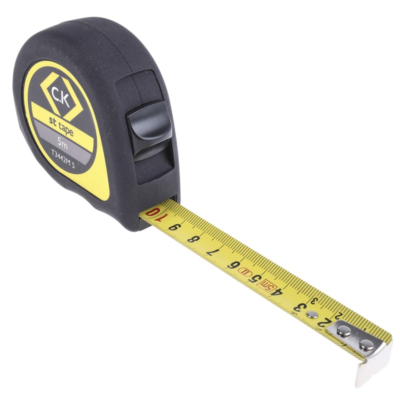 1 pcs - CK ST 5m Tape Measure, Metric