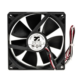 1 pcs - ARX CeraDyna Series Axial Fan, 24 V dc, DC Operation, 108.2m³/h, 4.32W, 180mA Max, 92 x 92 x 25mm