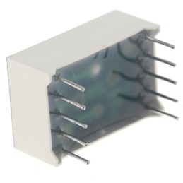 1 pcs - SA05-11EWA Kingbright 7-Segment LED Display, CA Red 7.6 mcd RH DP 12.7mm