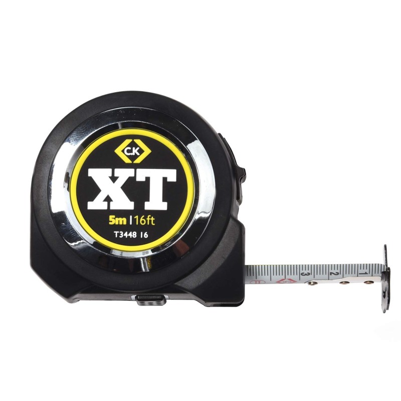 1 pcs - CK T3448 5m Tape Measure, Metric & Imperial